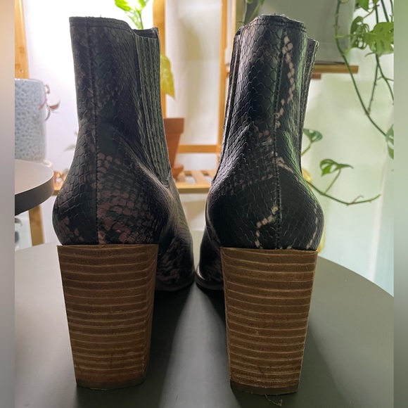 Steve Madden Snakeskin Bootie - Picture 4 of 4